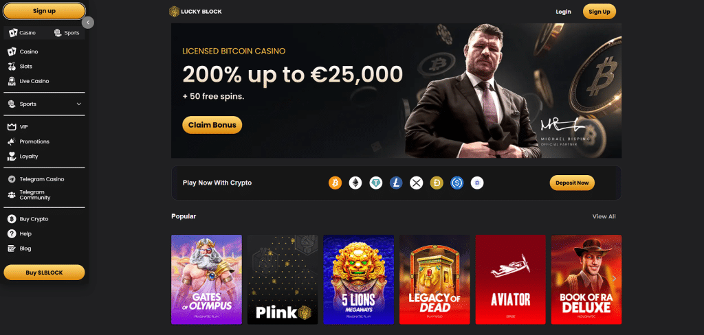 Lucky Block - New York Online Casinos